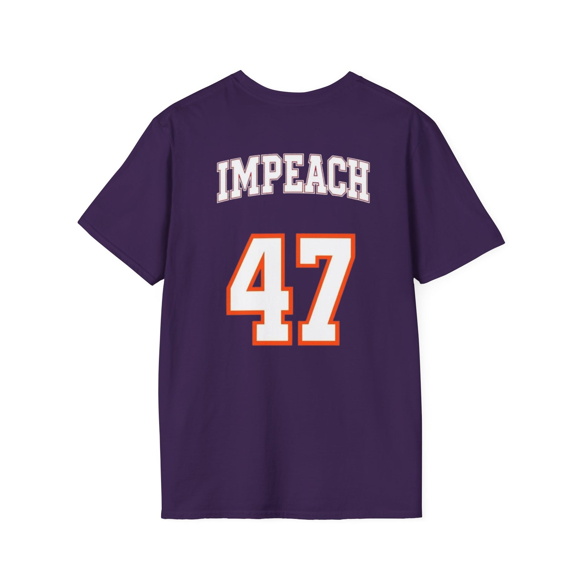 American Patriots Unisex Softstyle T-Shirt - Impeach 47 Graphic Tee