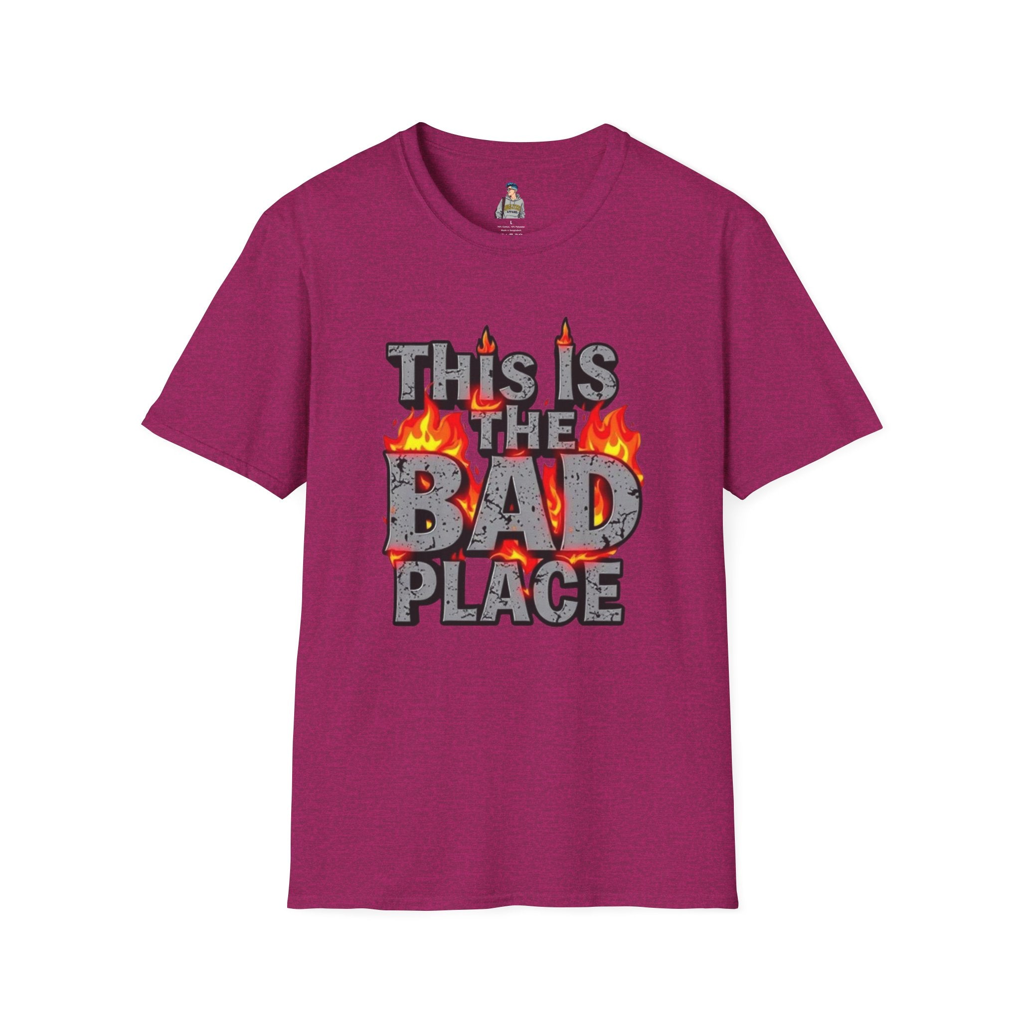Funny Graphic T-Shirt: 'This is the Bad Place