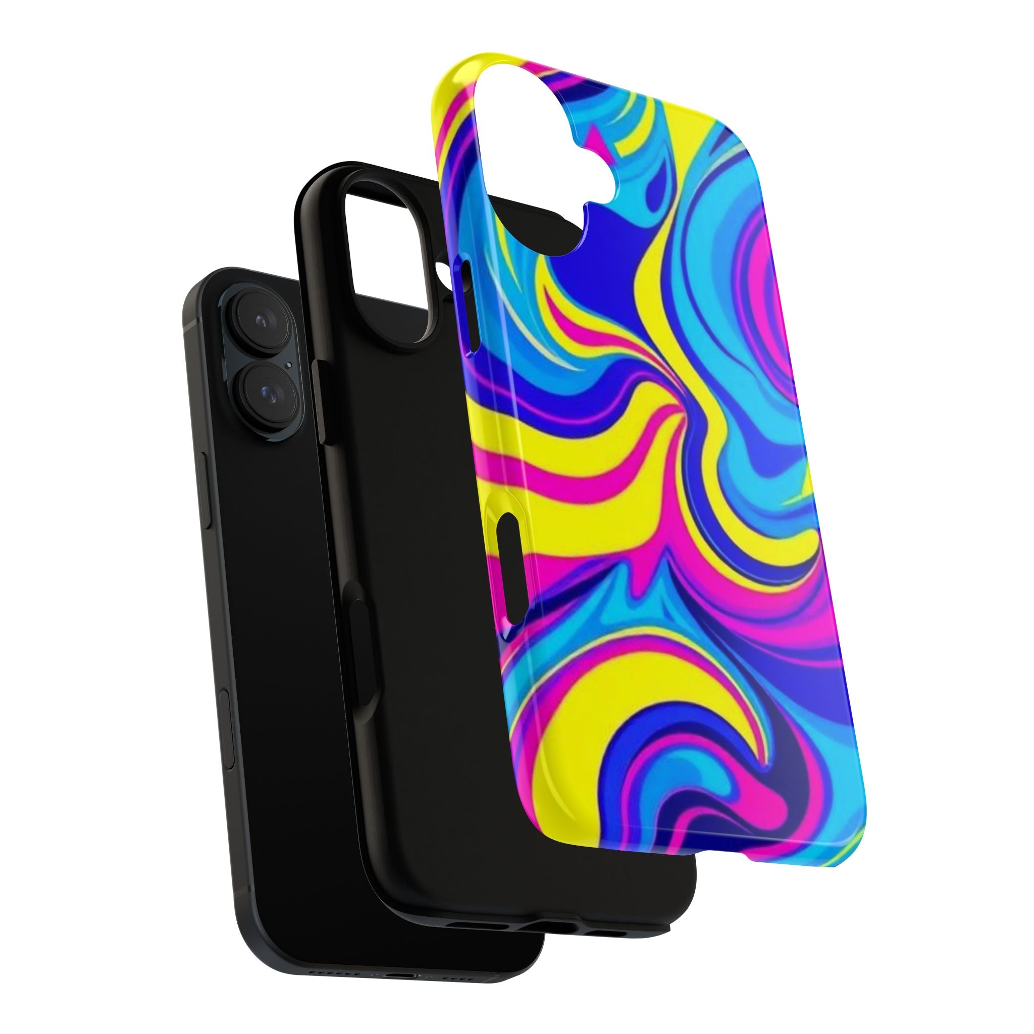 Psychedelic Swirl Tough Phone Case for iPhone
