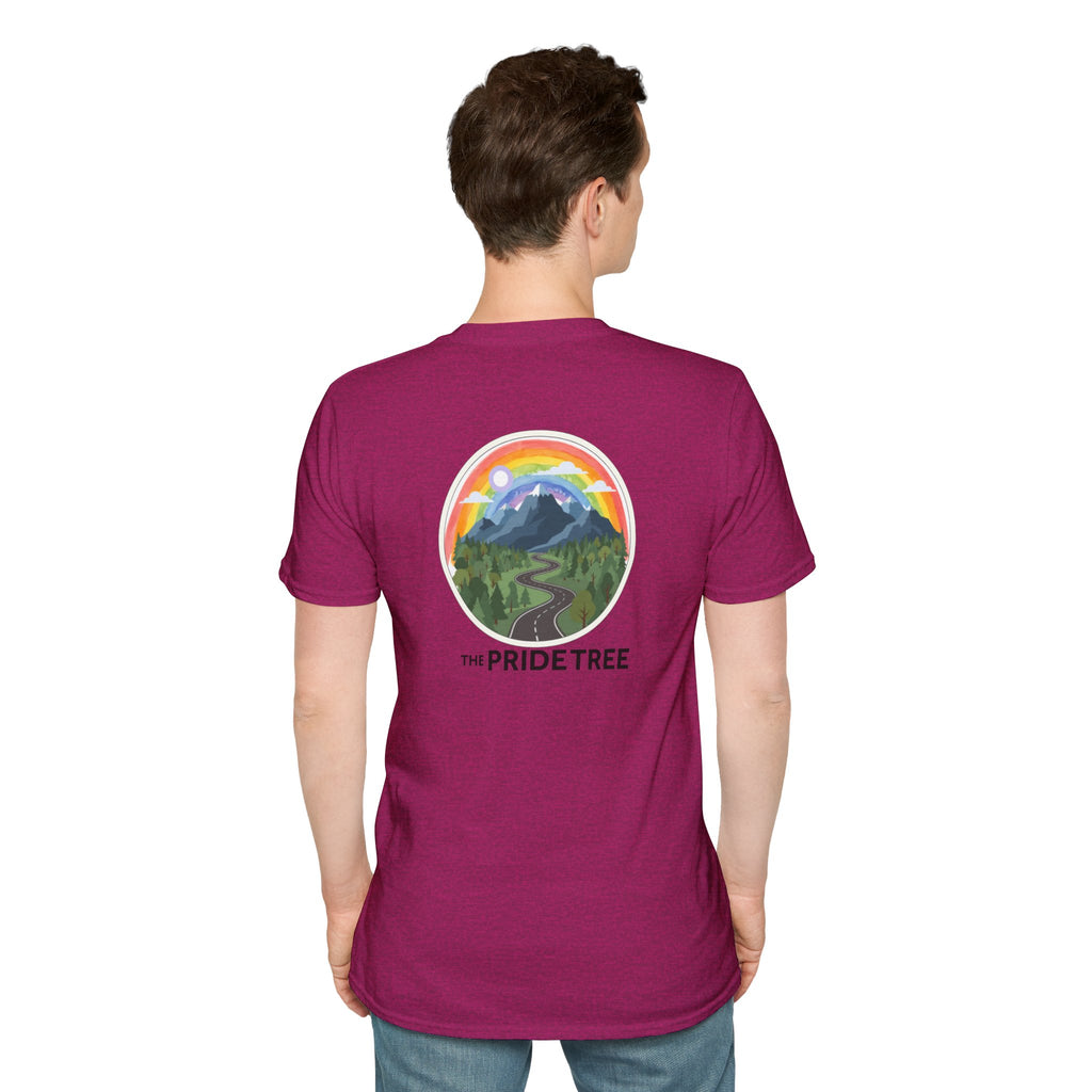Pride Tree Las Vegas Mountain Graphic T-Shirt