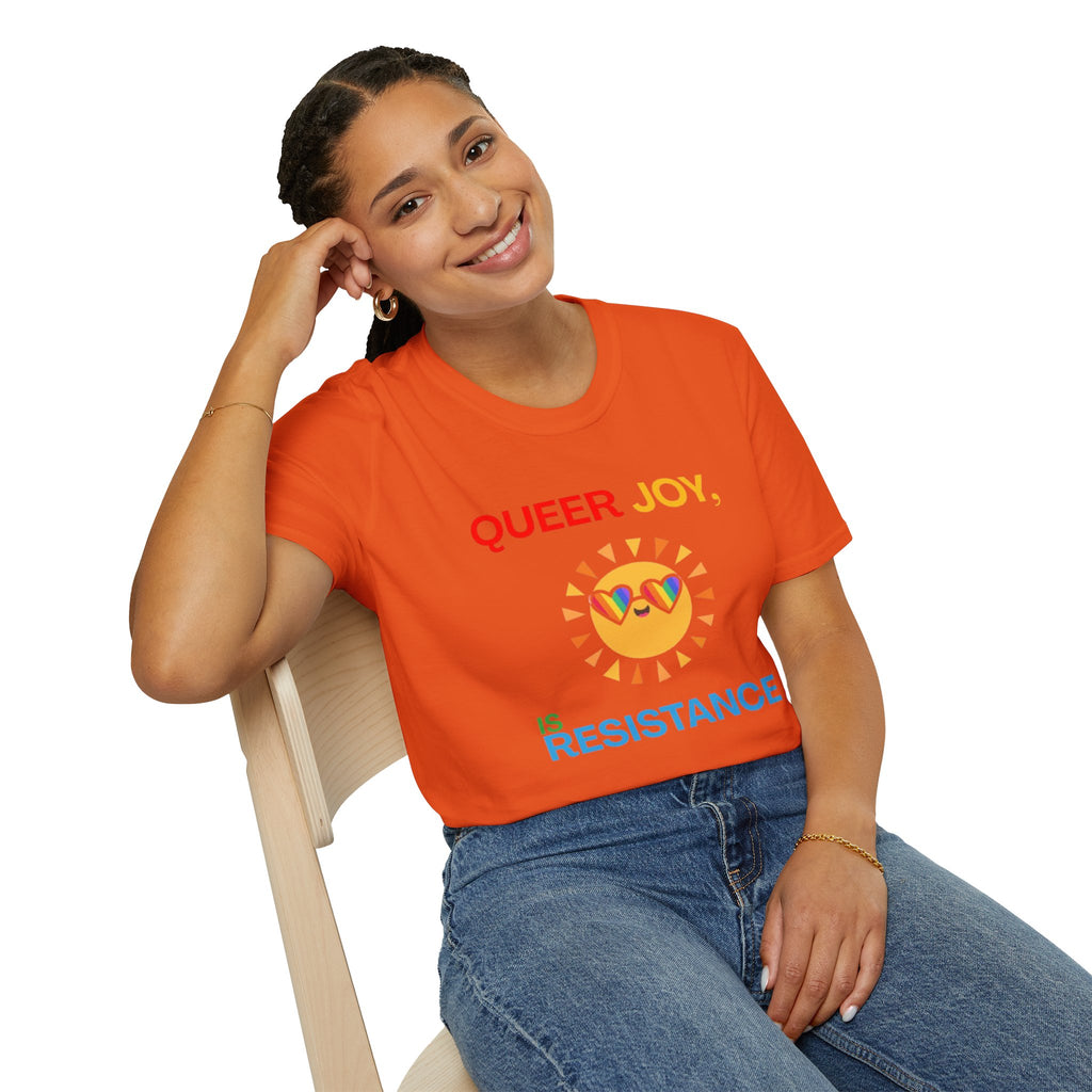 Queer Joy Is Resistance Pride Tree Las Vegas T-Shirt