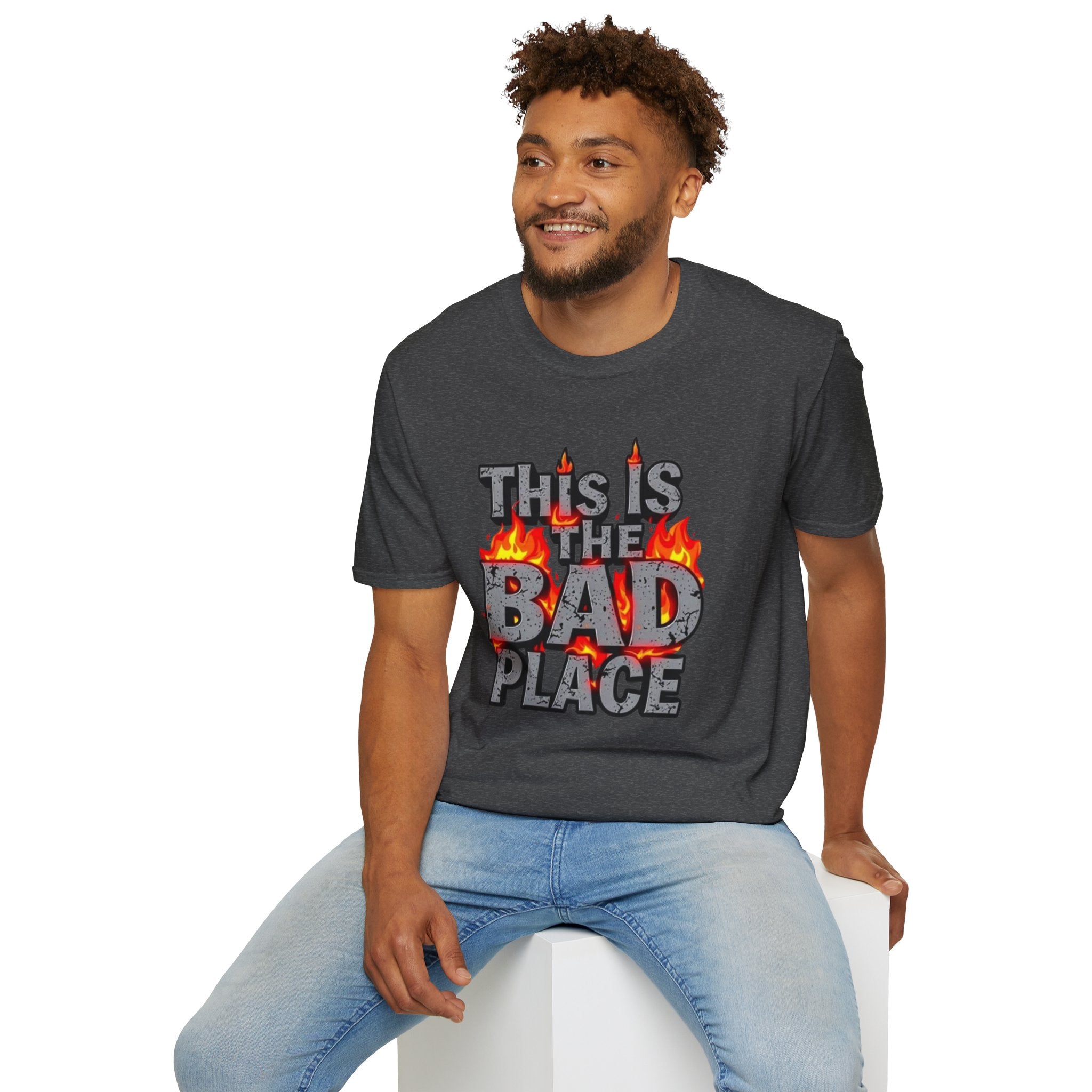 Funny Graphic T-Shirt: 'This is the Bad Place