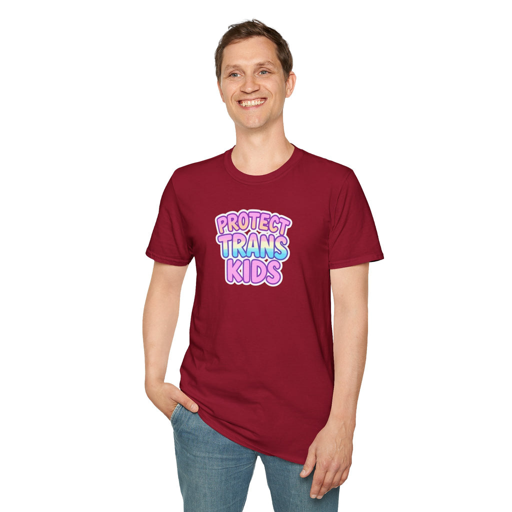 Unisex Softstyle T-Shirt - Protect Trans Kids Tee