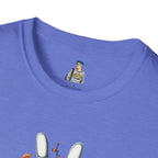Grow Peace Unisex Softstyle T-Shirt - Boho Inspiration, Perfect for Festivals and Everyday Wear