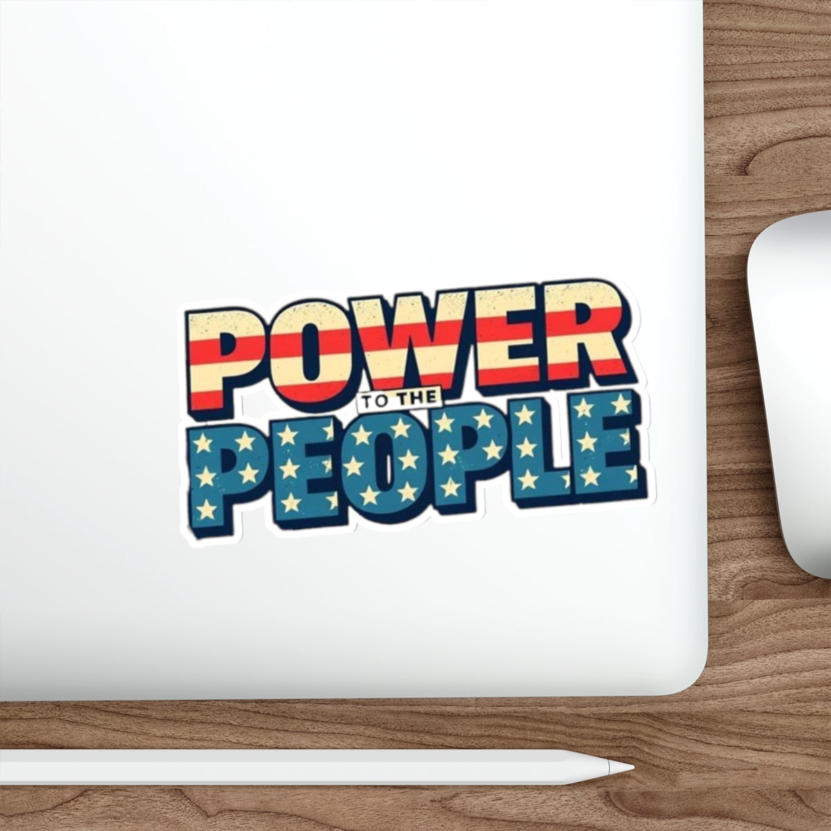 Die-Cut Stickers -  Power to the People Protest Sticker