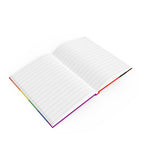 Vibrant Inclusive Pride Flag Design Journal - Perfect for Gifts, Journaling, and Celebrations