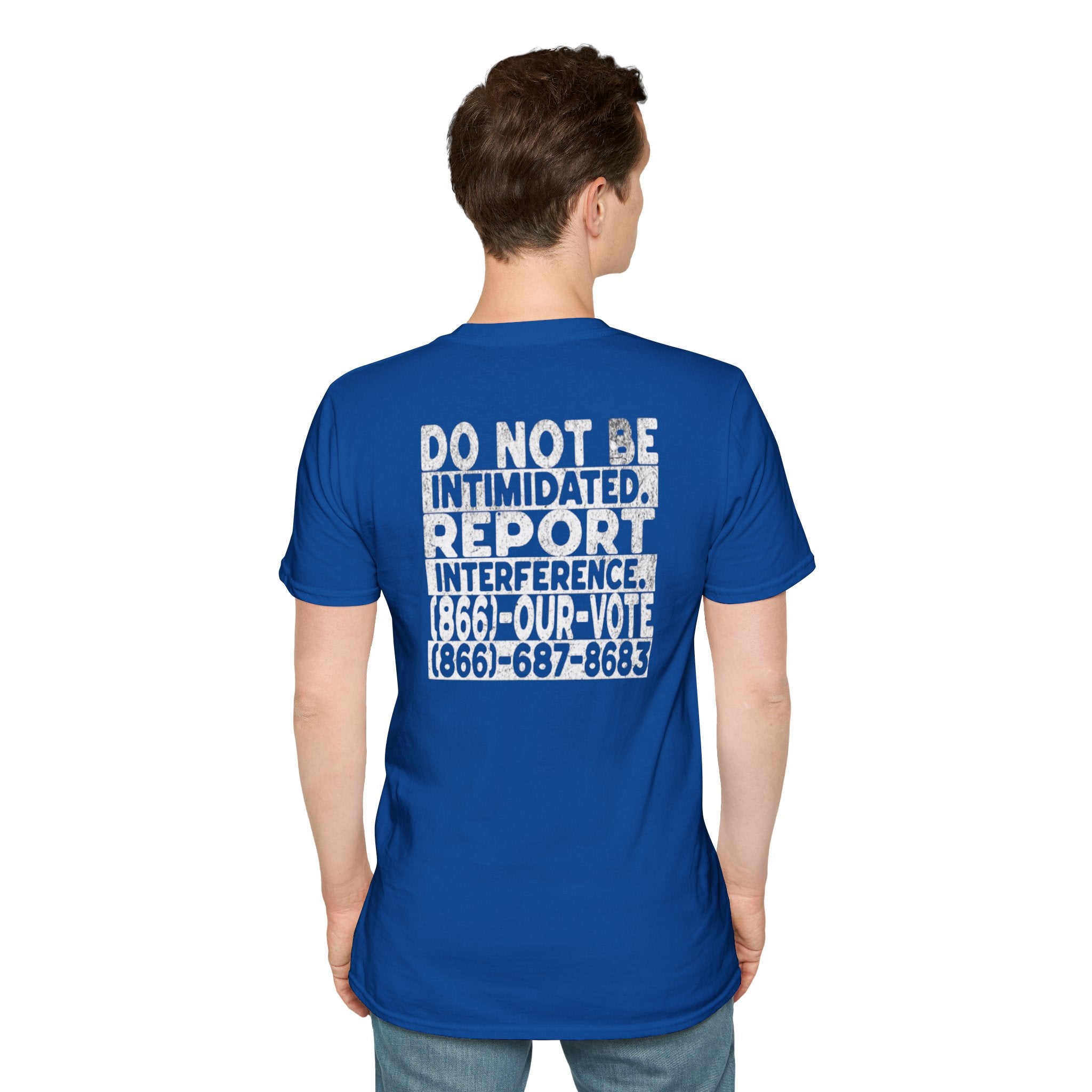 Do Not Be Intimidated Know Your Rights Voting Tee-English