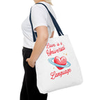 Love is a Universal Language Design - Tote Bag