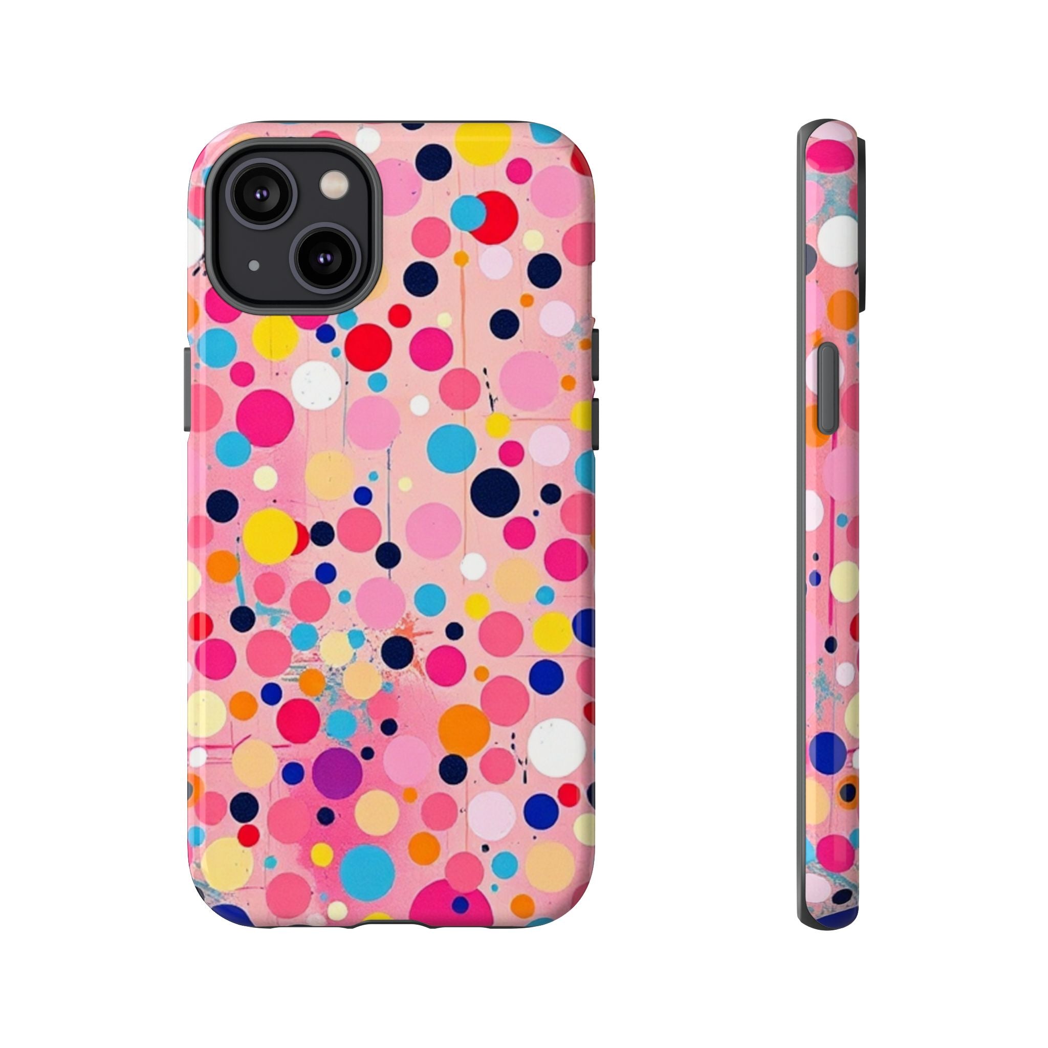Colorful Dots & Spots Tough Cases For Android & iPhone