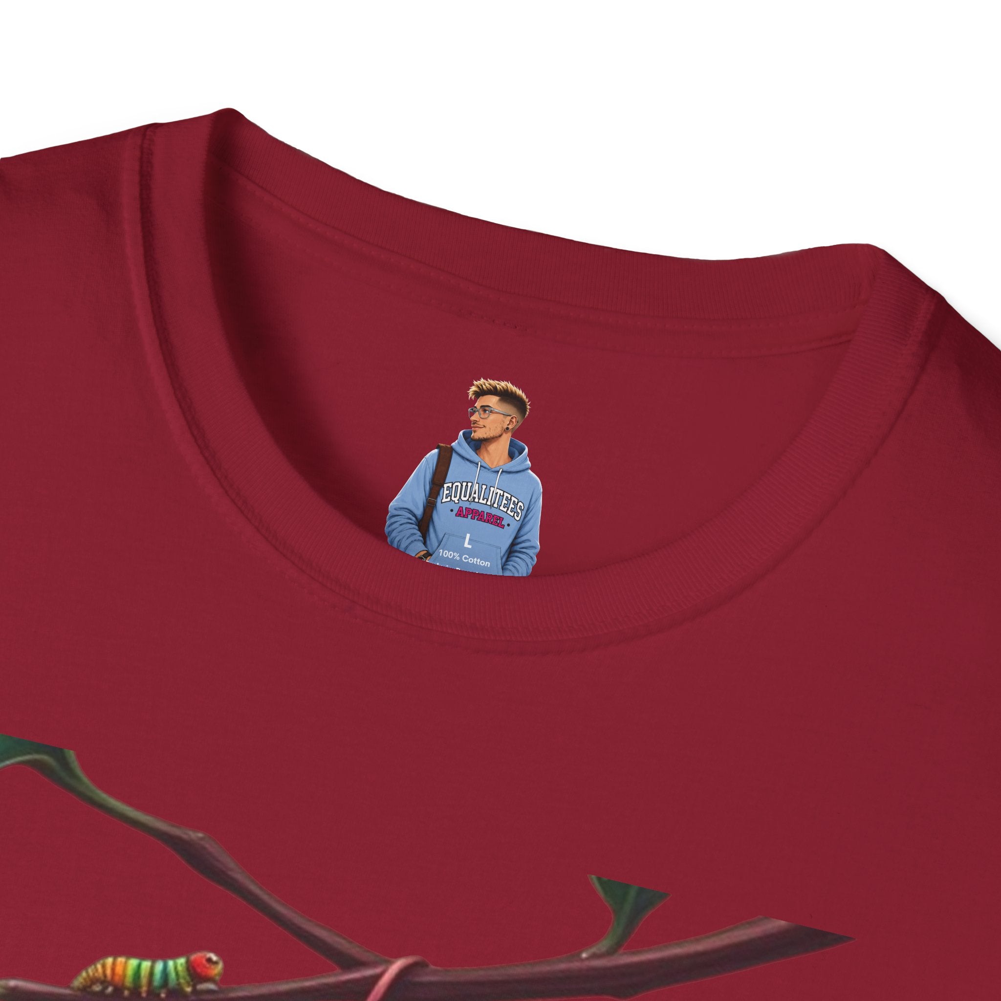 Rainbow Butterfly Cocoon Pride T-Shirt