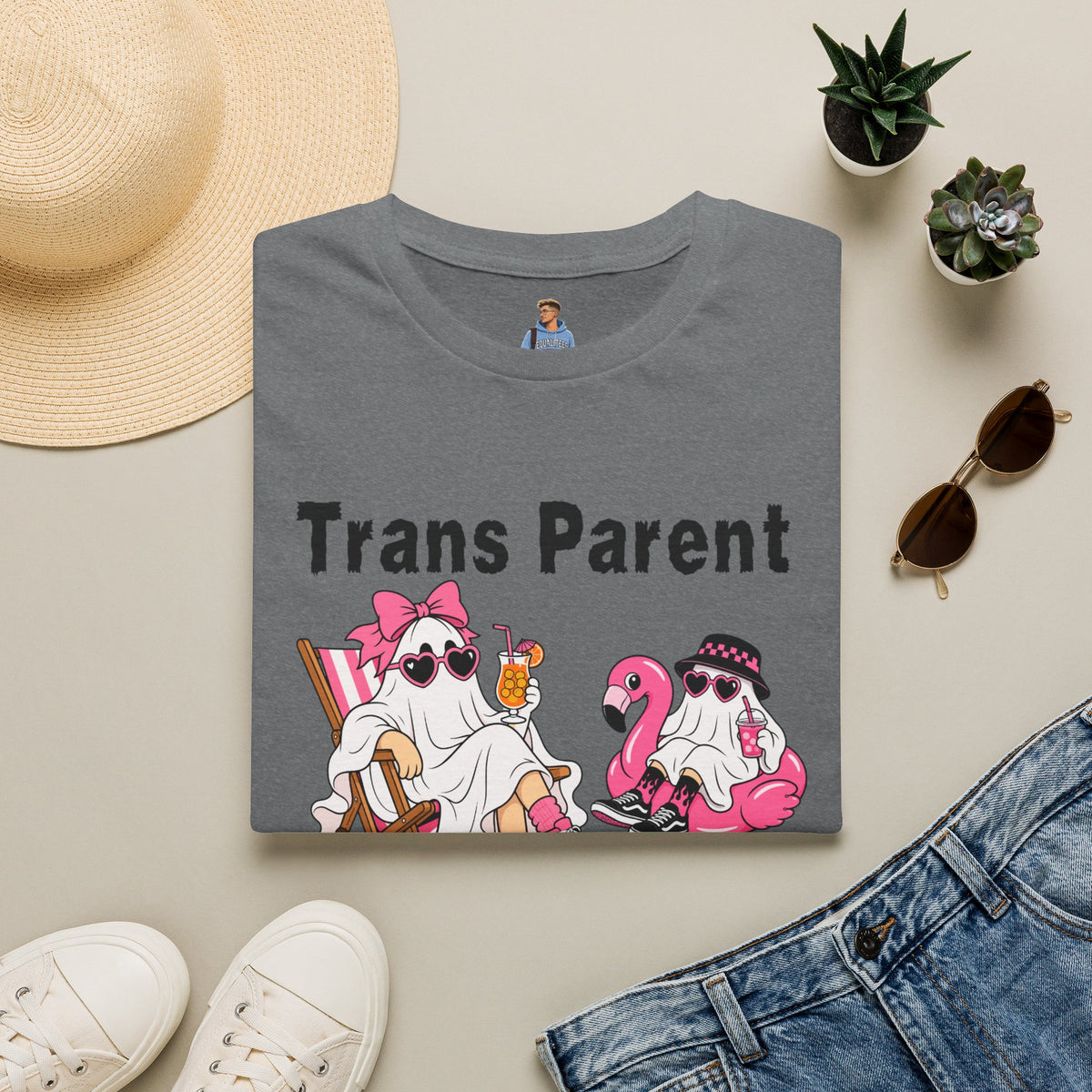 Trans Parent 2 Halloween Pride Tree Las Vegas T-Shirt