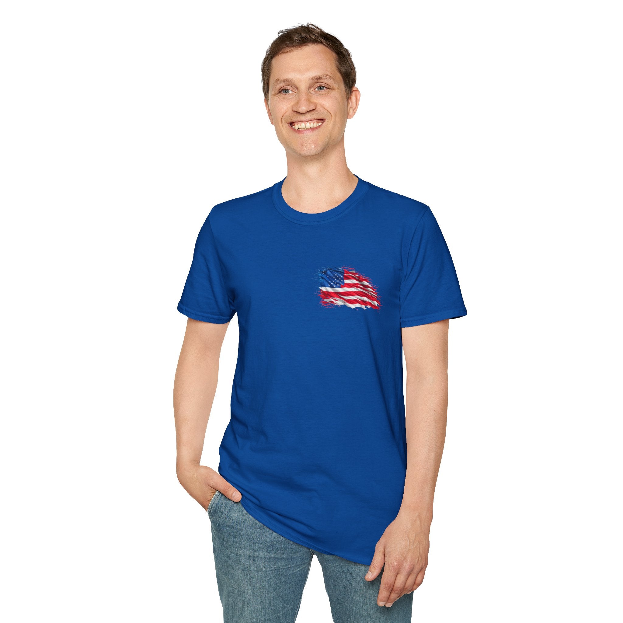Learn Your Rights T-Shirt — Patriotic American Flag Graphic Tee