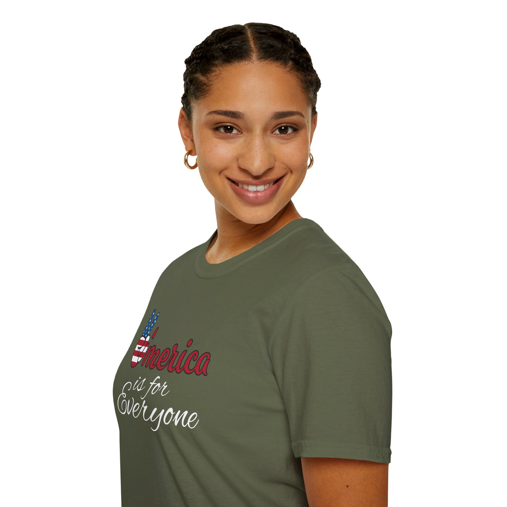 'Merica is for Everyone - Softstyle Unisex T-Shirt