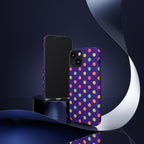 Colorful Polka Dot Tough Phone Case for iPhone