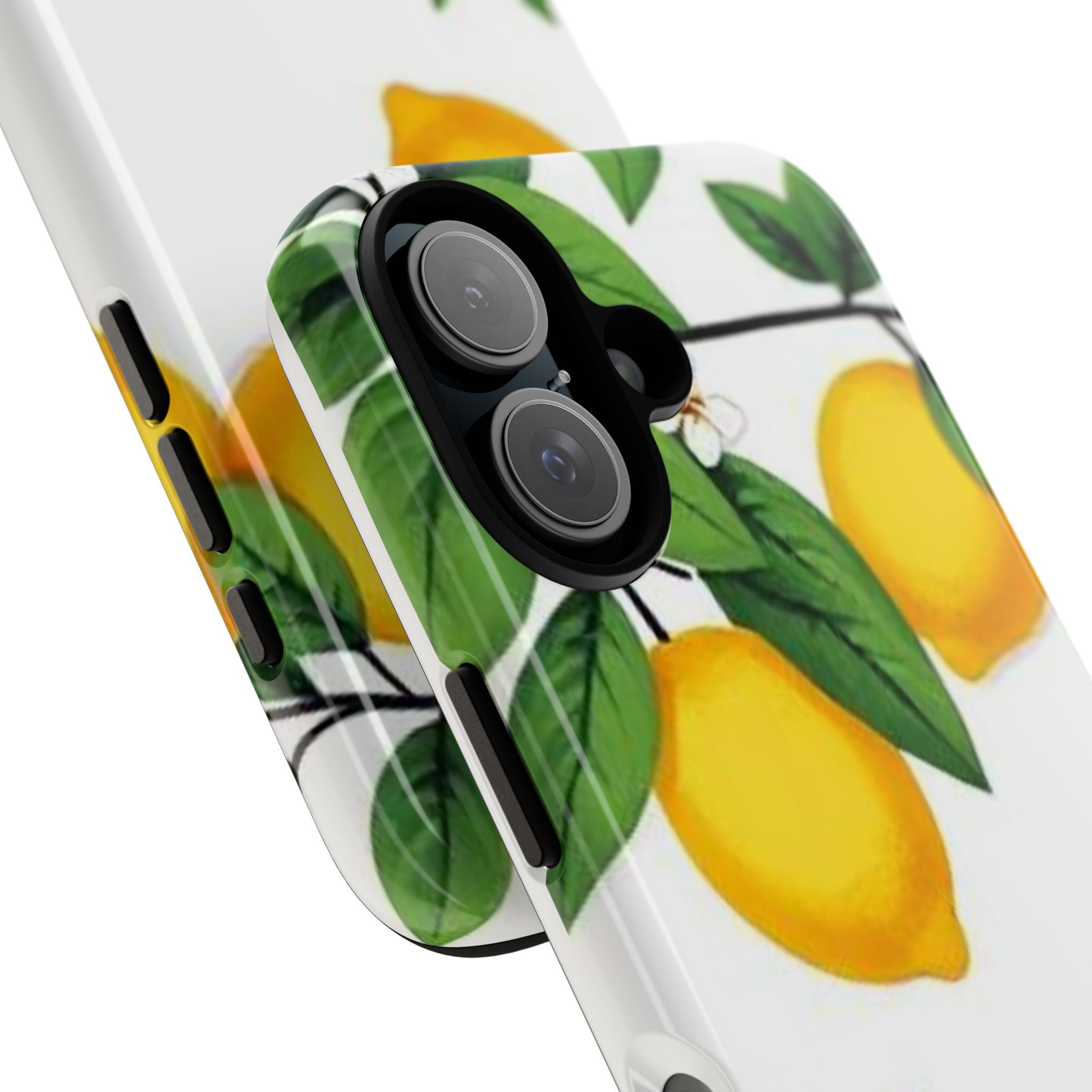 Lemon Blossom Tough Phone Case for iPhone