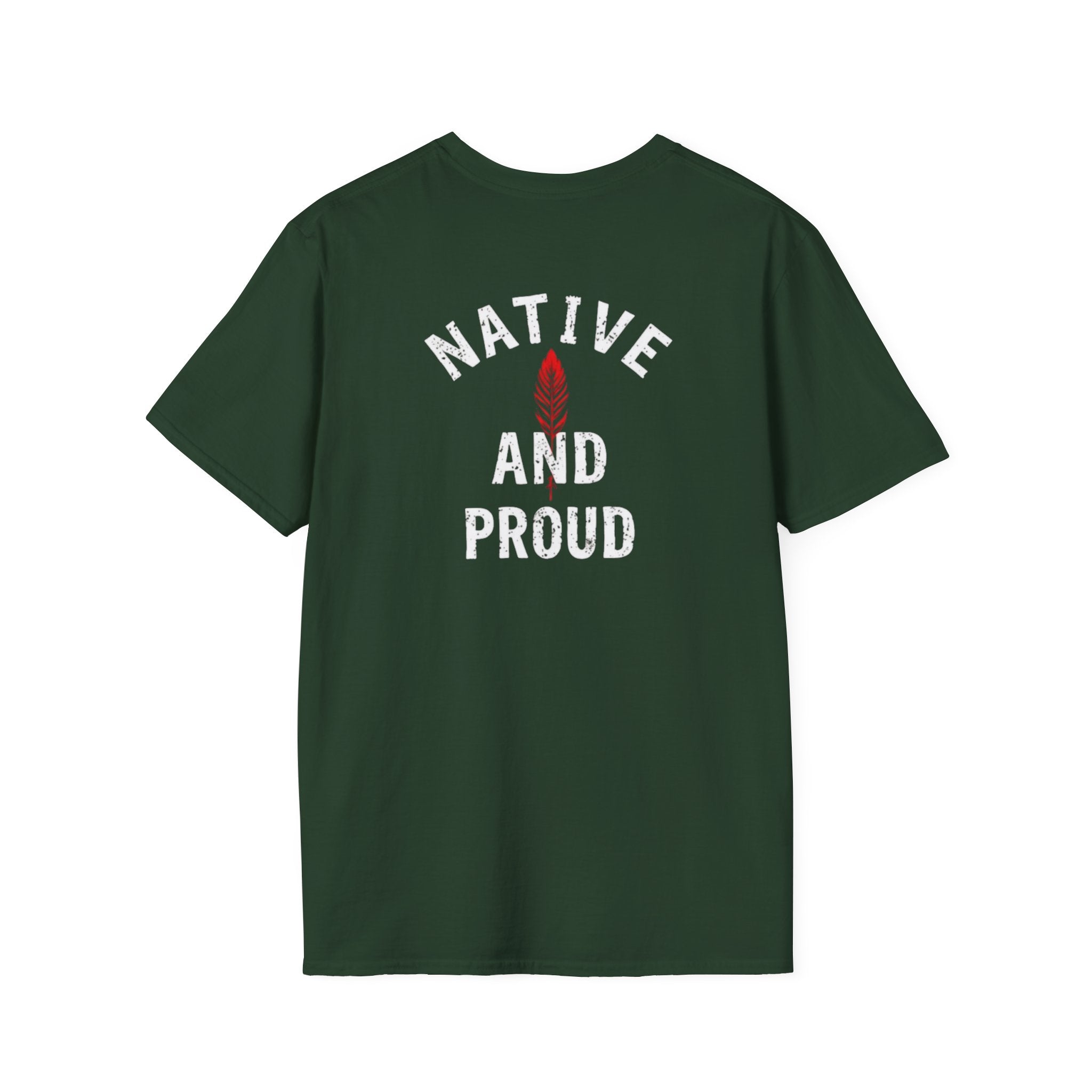 Born From this Land Native and Proud T-Shirt