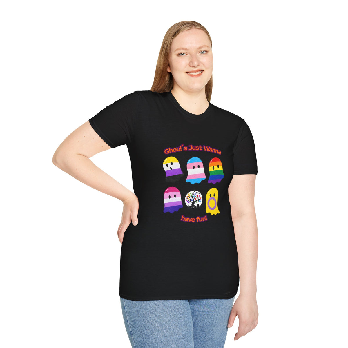 Ghouls Just Wanna Have Fun Pride Tree Las Vegas T-Shirt