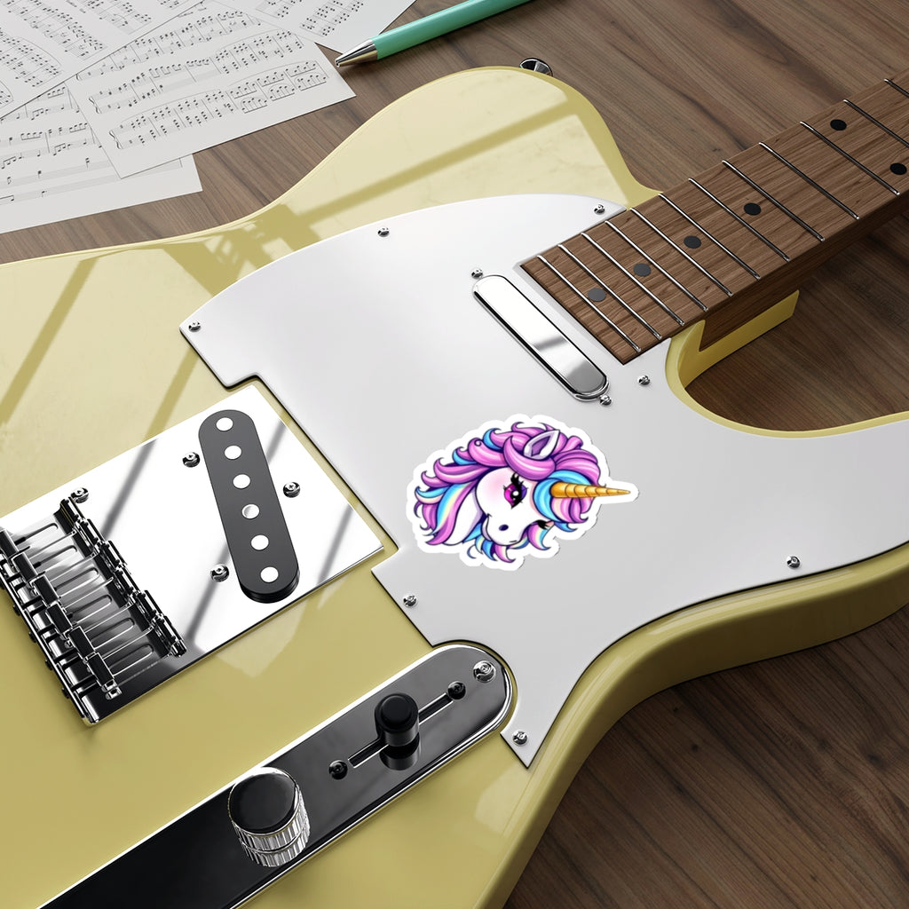 Die-Cut Stickers - Cute unicorn