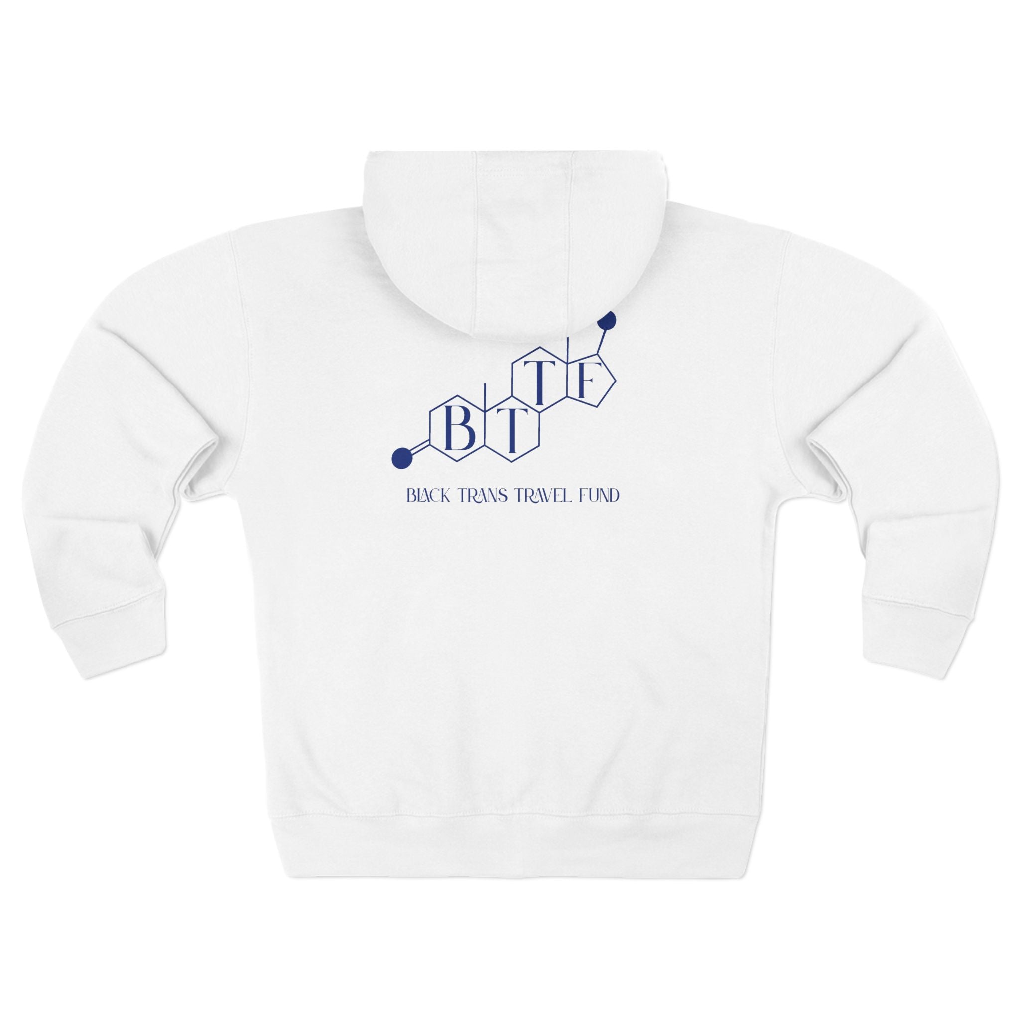BTTF - Black Trans Travel Fund Unisex Zip-Up Hoodie