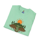 Mountain Scene Unisex Softstyle T-shirt