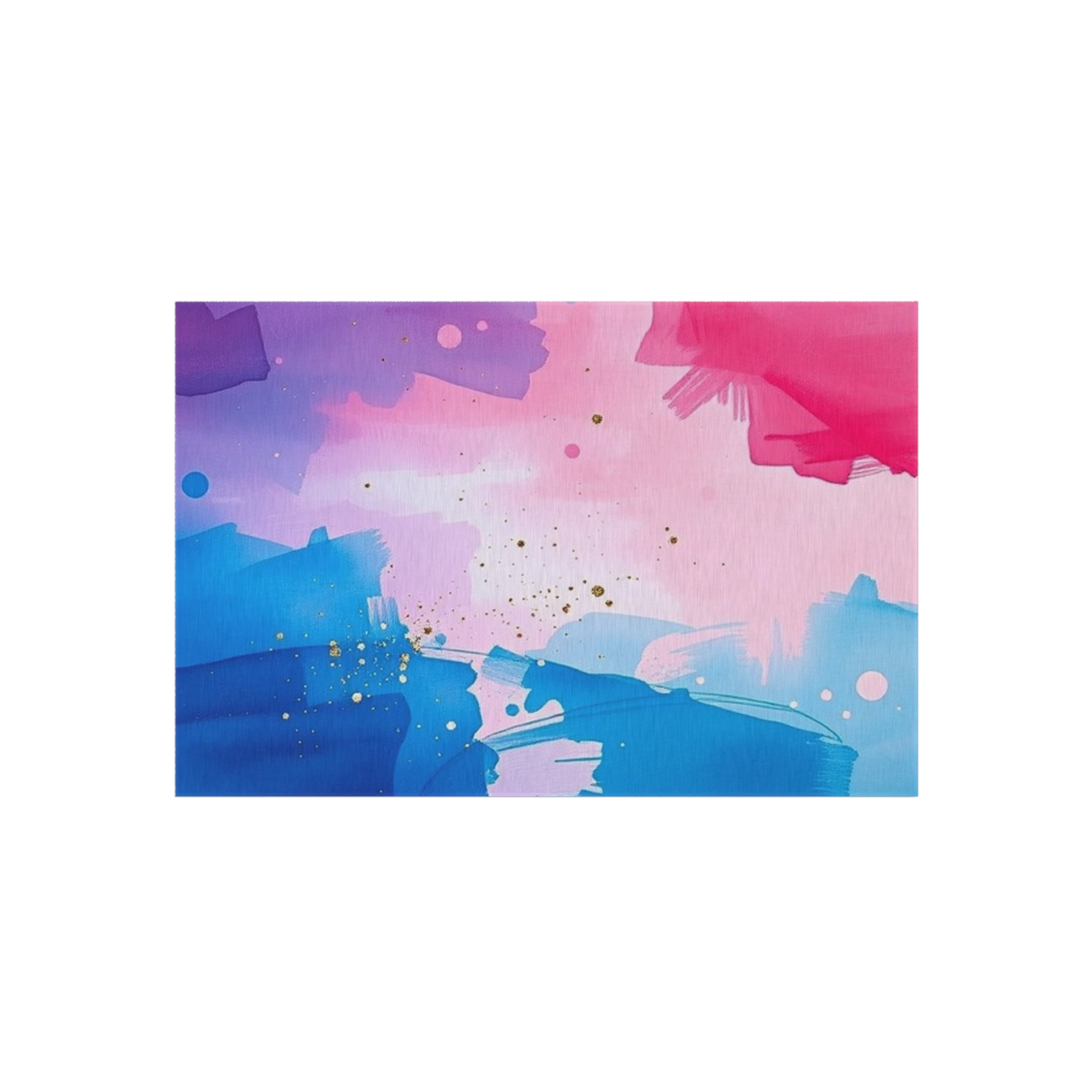 Painters Dream Outdoor Rug - Colorful Decorative Mat for Patios & Gardens