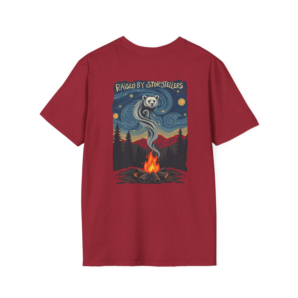 Raised by Storytellers Native Pride T-Shirt