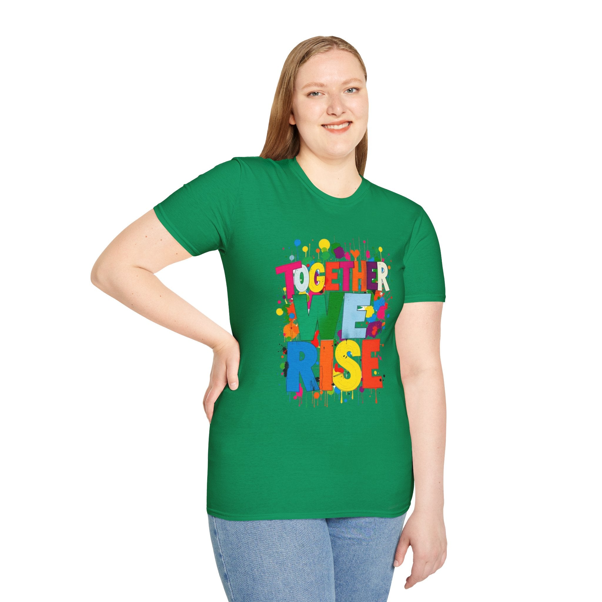 Together We Rise Unisex Softstyle T-Shirt