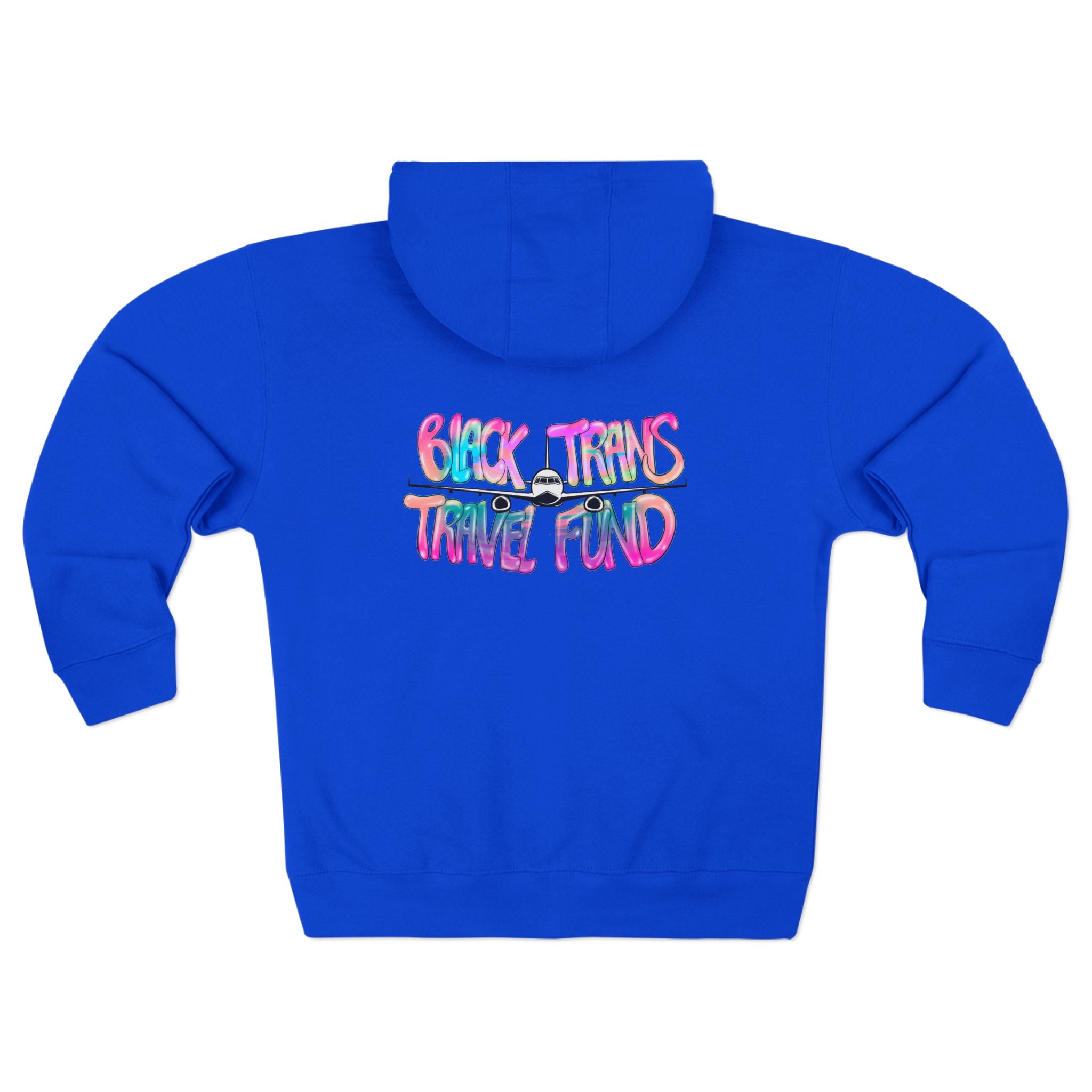 BTTF - Black Trans Travel Fund Unisex Zip-Up Hoodie
