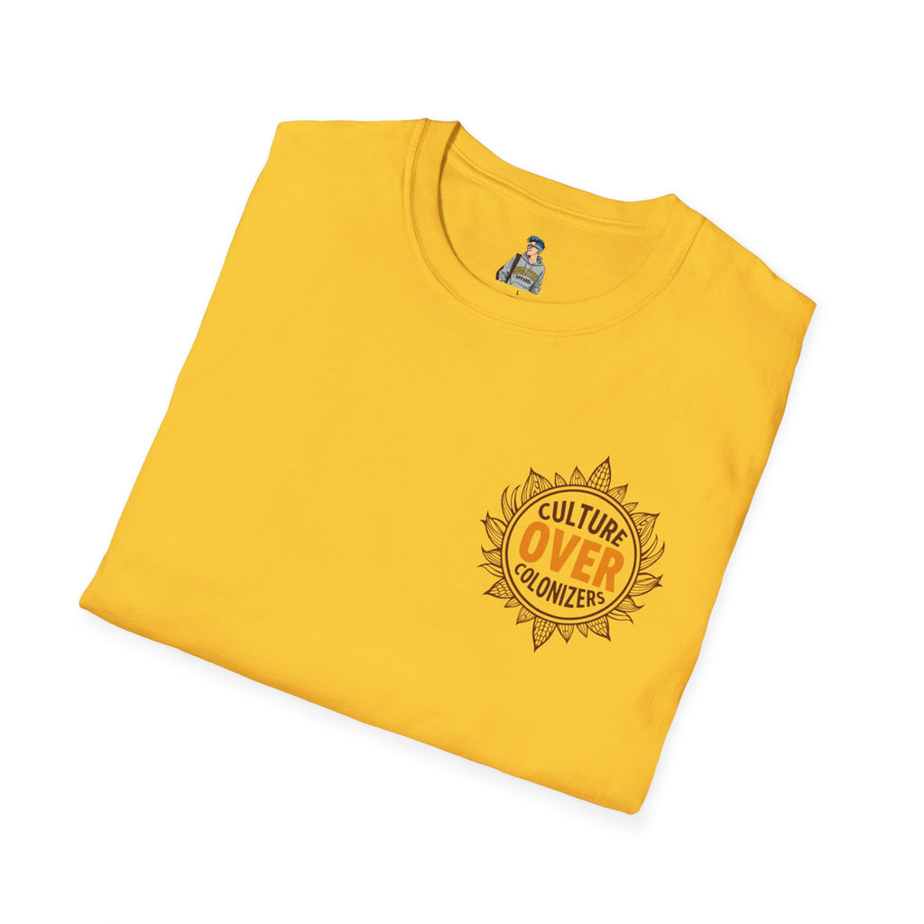 Culture Over Colonizers Unisex Softstyle T-Shirt