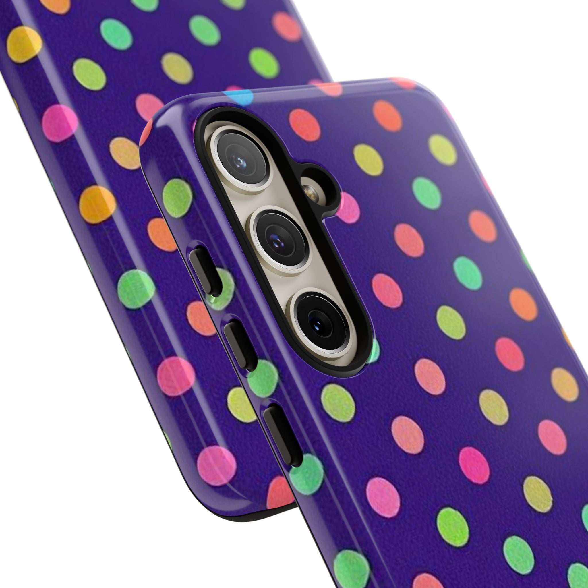 Colorful Polka-Dot Tough Case for Android