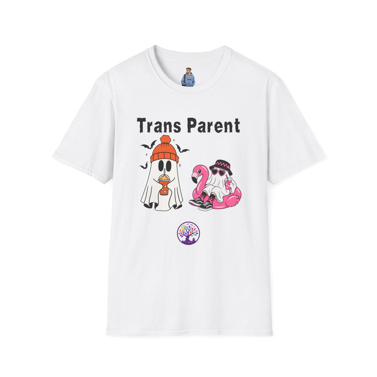 Trans Parent 6 Halloween Pride Tree Las Vegas T-Shirt