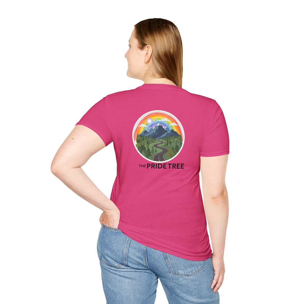 Pride Tree Las Vegas Mountain Graphic T-Shirt