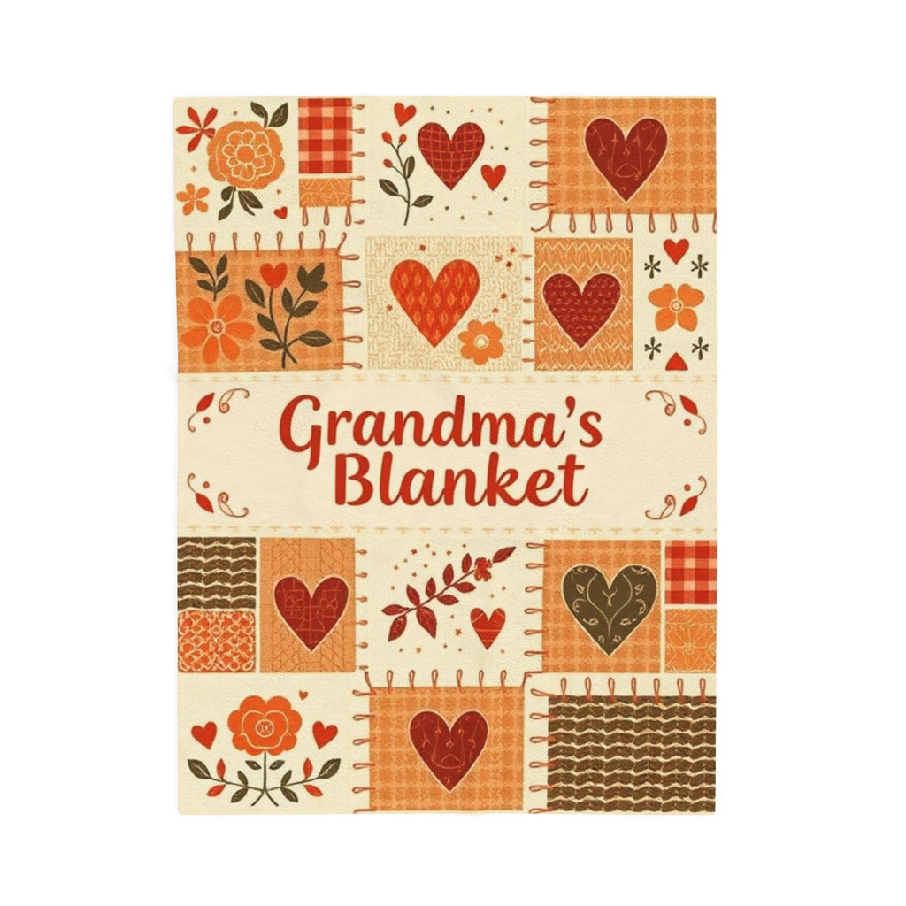 Grandma's Blanket Plush Blanket – For Comfort and Warmth