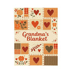 Grandma's Blanket Plush Blanket – For Comfort and Warmth