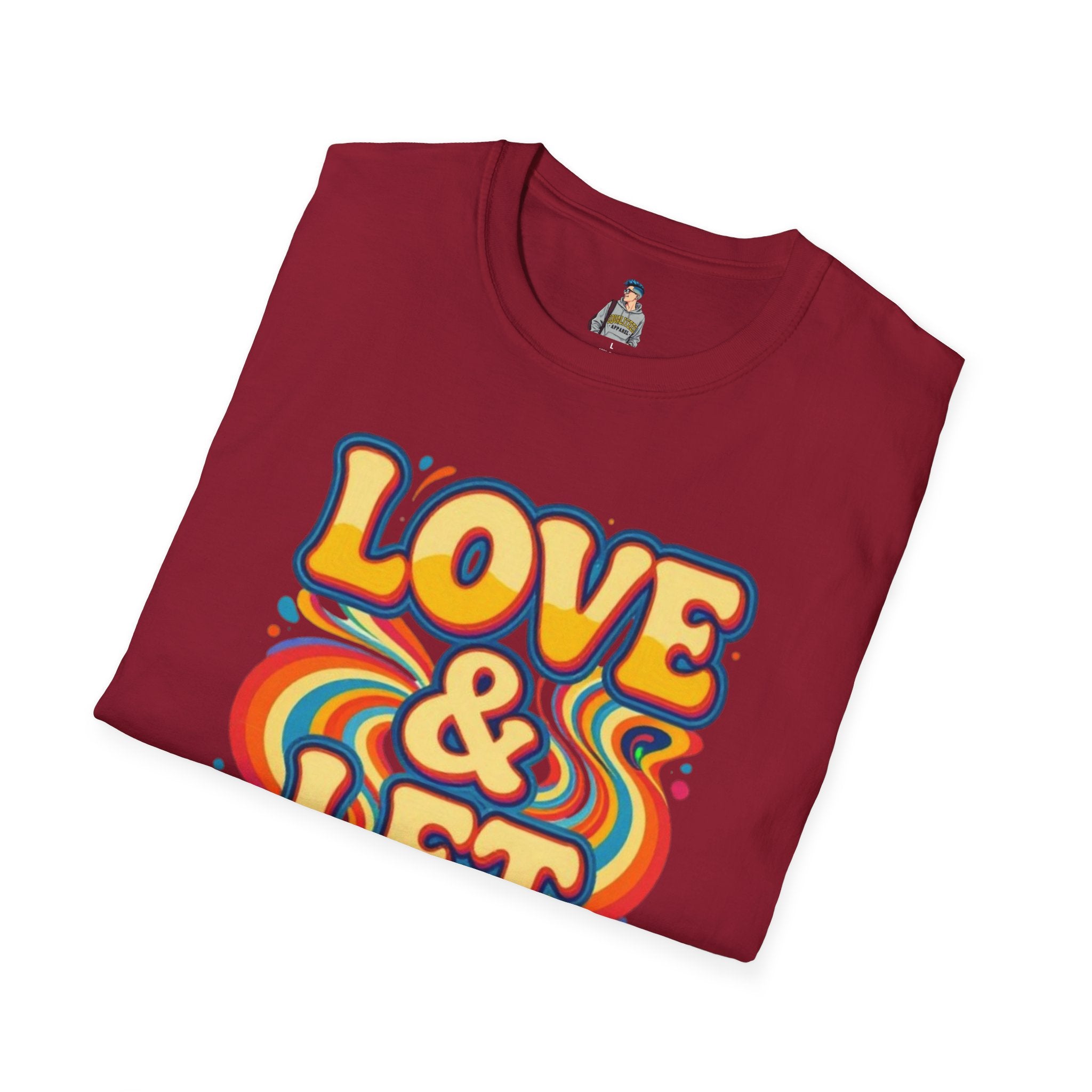 Love & Let Love Retro T-Shirt