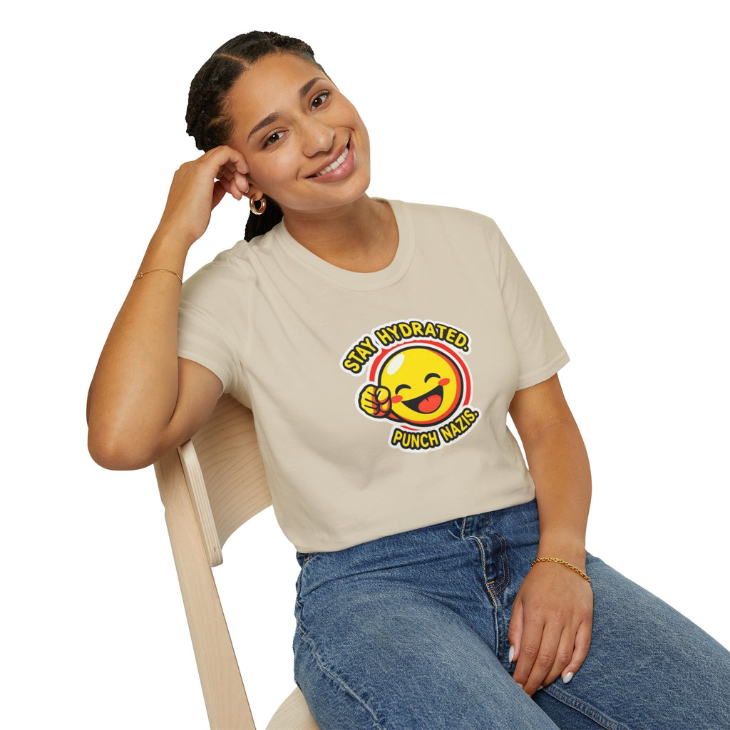 Stay Hydrated, Punch Nazis T-Shirt