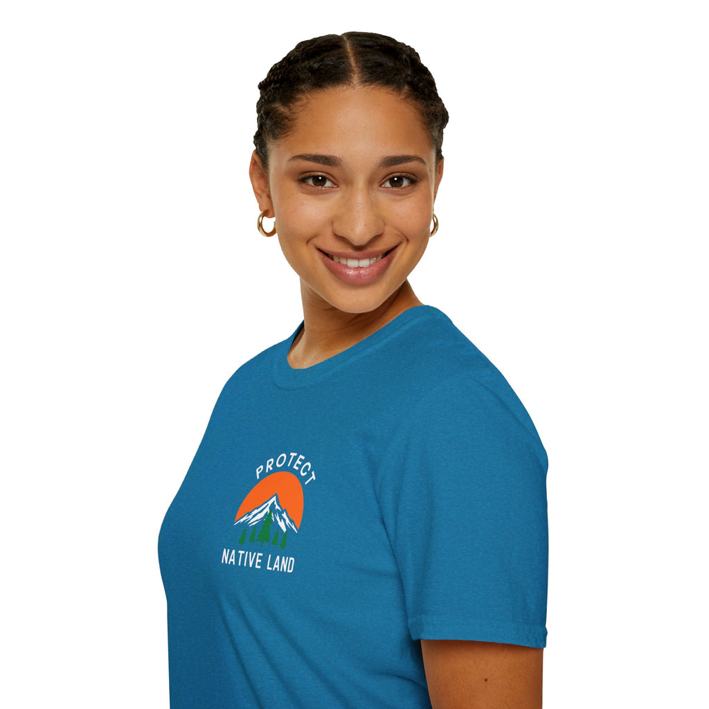 Protect Native Land Softstyle Unisex T-shirt