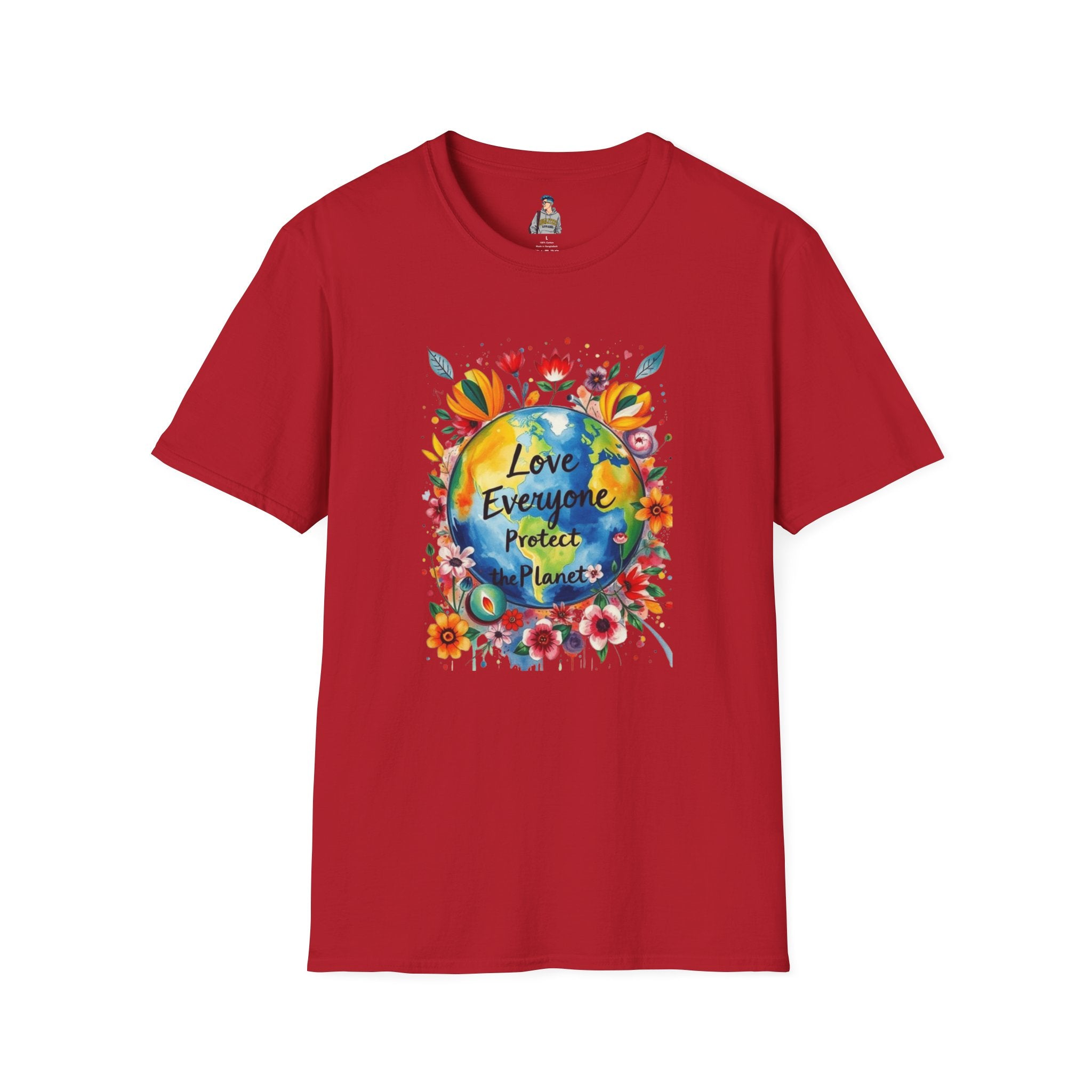 Love Everyone Protect The Planet T-Shirt