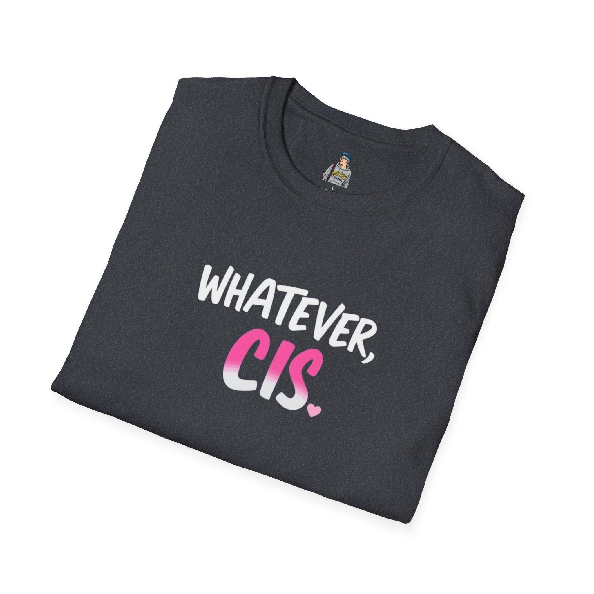 Whatever, CIS Unisex Softstyle T-Shirt - Comfortable and Inclusive Pride Apparel