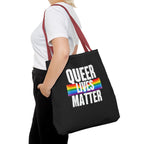 Queer Lives Matter Tote Bag
