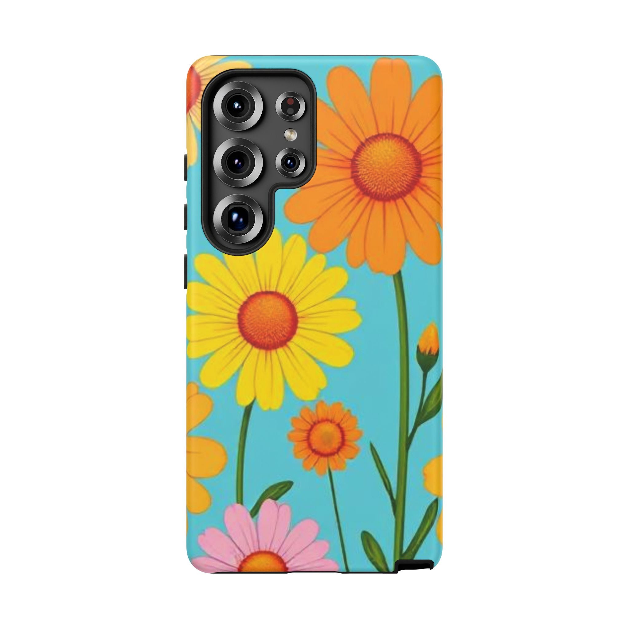 Floral Daisy Tough Case for Android