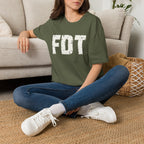 FDT Political Protest Distressed Graphic T-Shirt