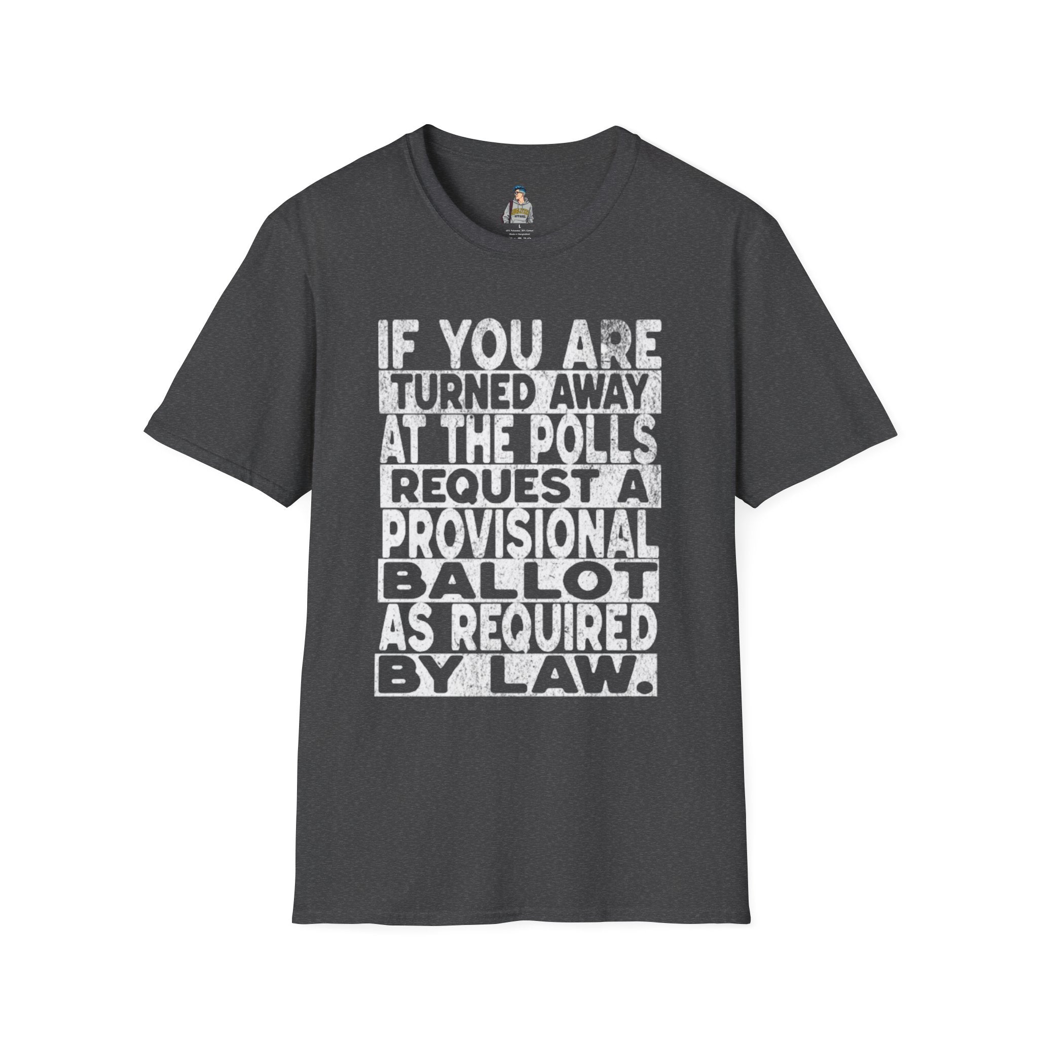 Do Not Be Intimidated Know Your Rights Voting Tee-English