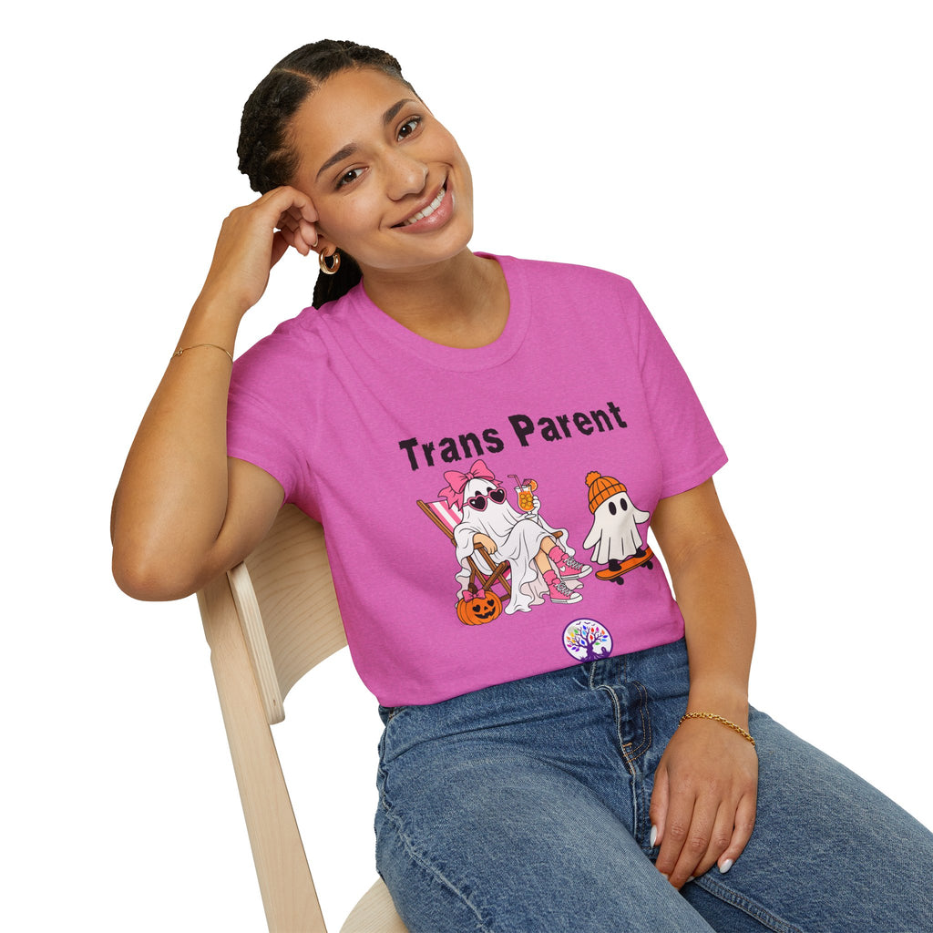 Trans Parent 3 Halloween Pride Tree Las Vegas T-Shirt