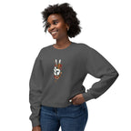 Unisex Lightweight Crewneck Sweatshirt -Grow Peace
