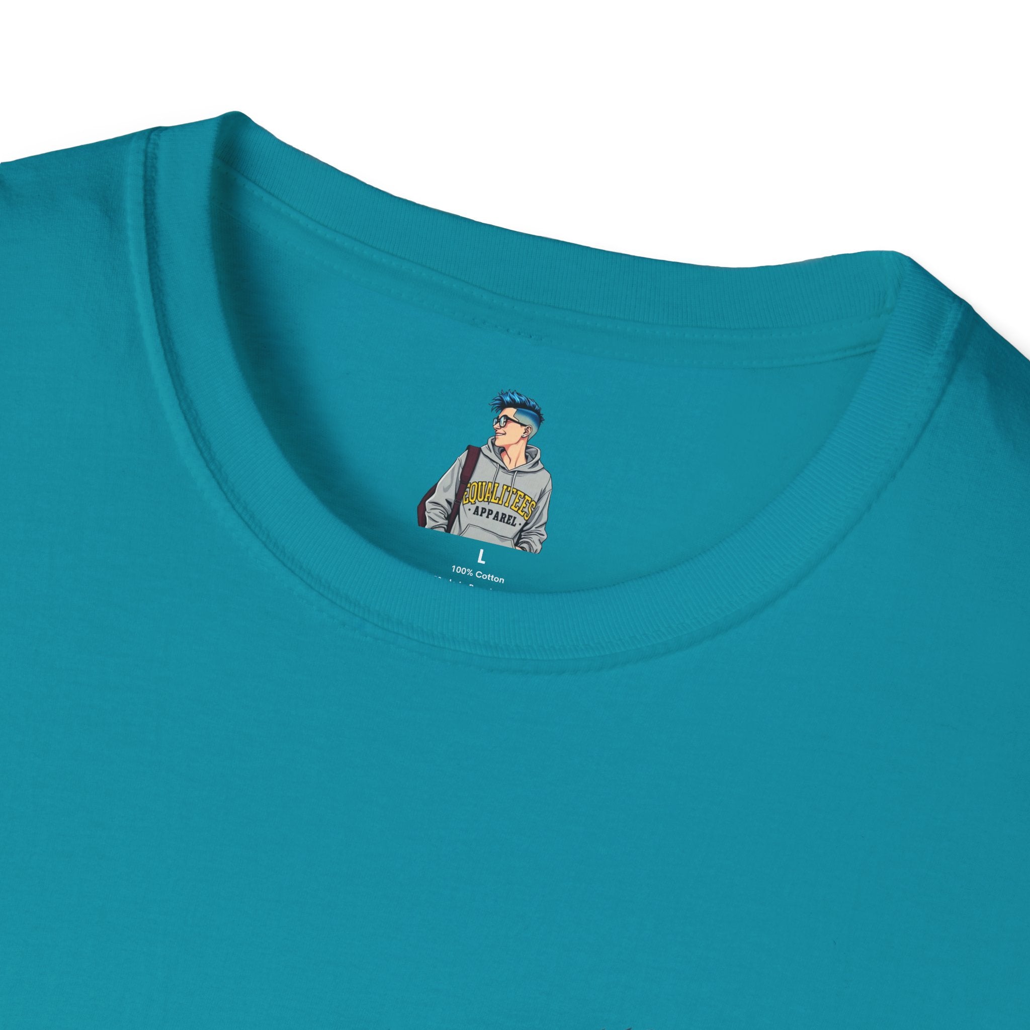 Buffalo Spiral Design Unisex Softstyle T-shirt