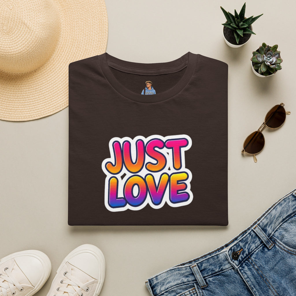 Just Love Unisex Softstyle T-Shirt | Perfect for Pride, Anniversaries, and Everyday Wear
