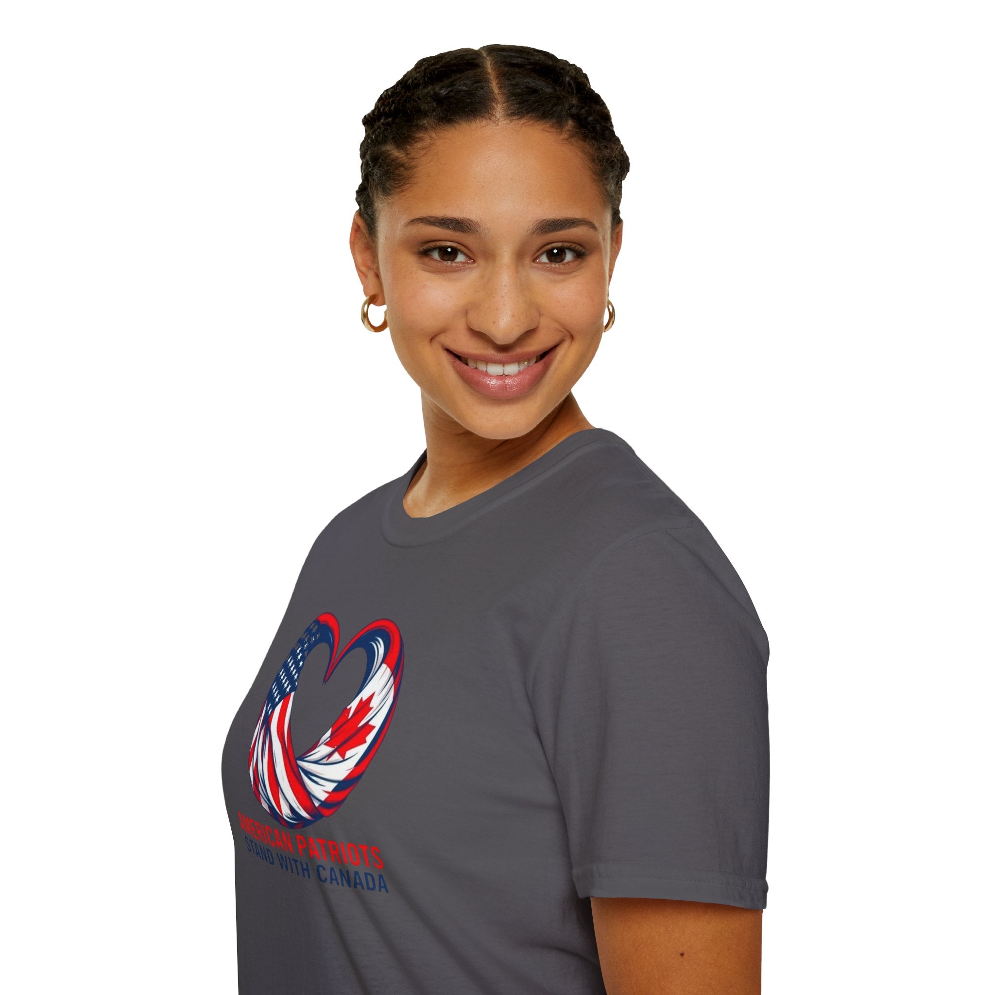 American Patriots Stand with Canada T-shirt