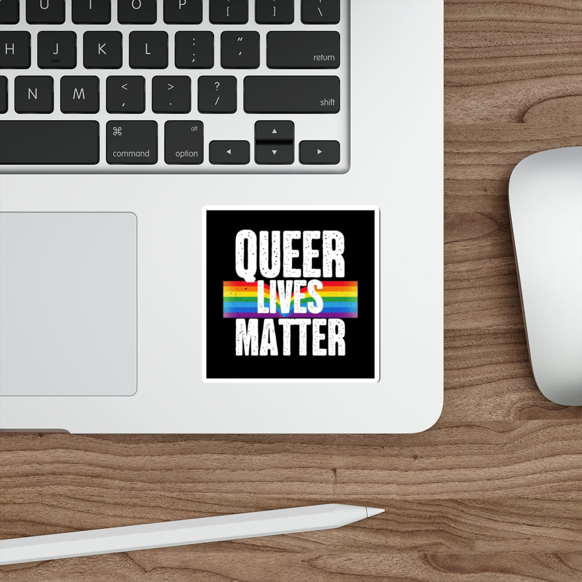 Die-Cut Stickers - QUEER LIVES MATTER