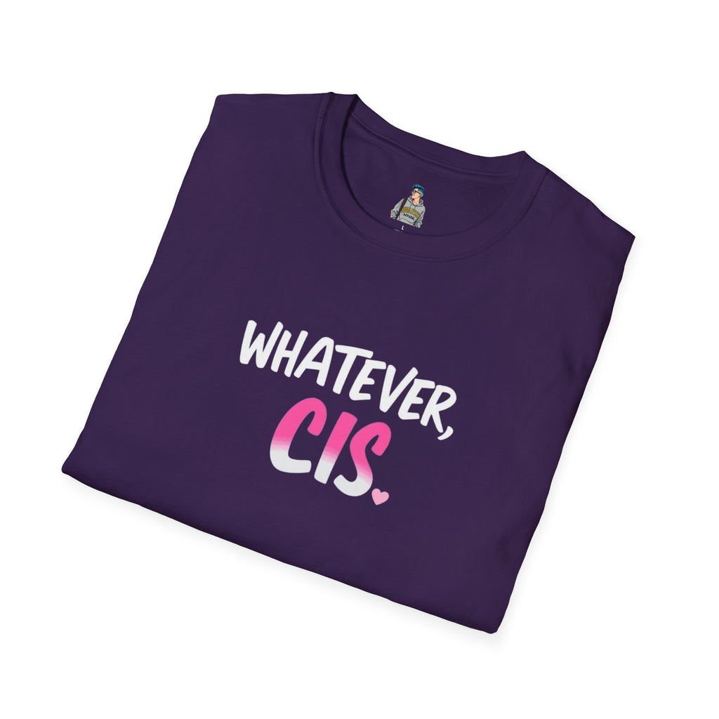 Whatever, CIS Unisex Softstyle T-Shirt - Comfortable and Inclusive Pride Apparel